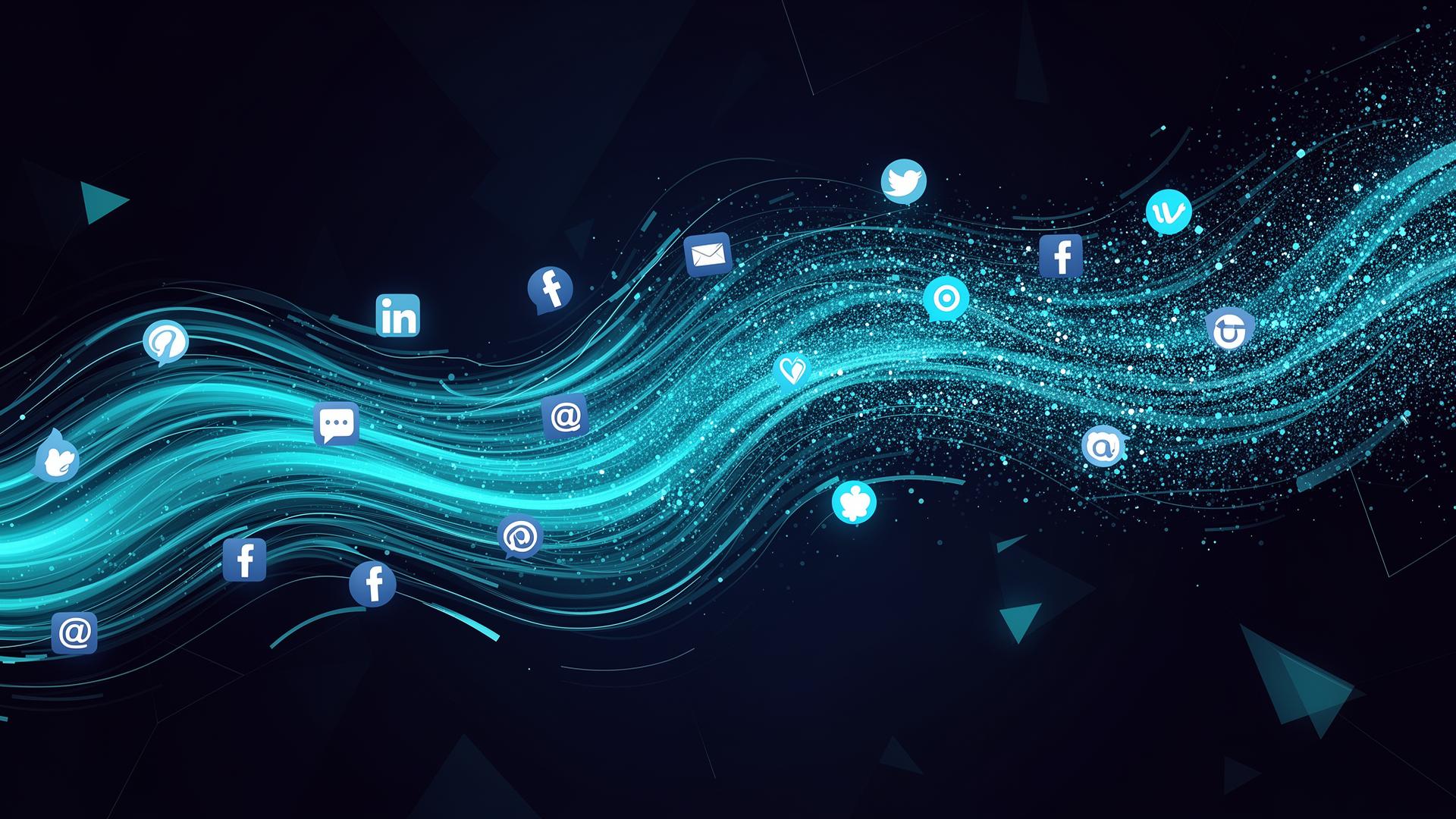 Digital marketing abstract